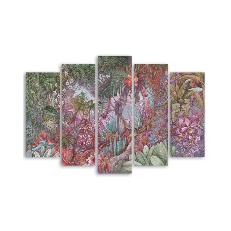 Leinwandbild - Tiefer Dschungel | Feeby