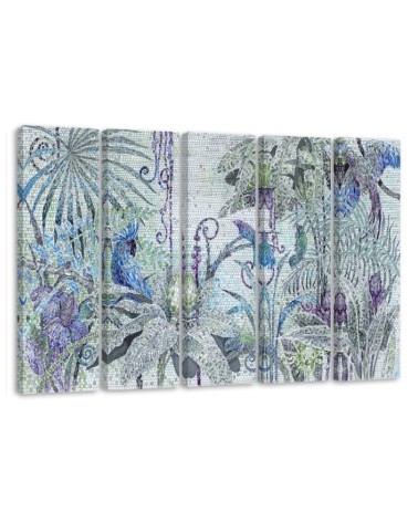 Modern wall painting - Jungles mosaic | FEEBY