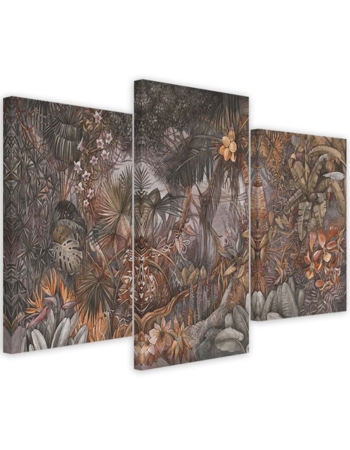 Leinwanddruck - Tiefer Dschungel | Feeby