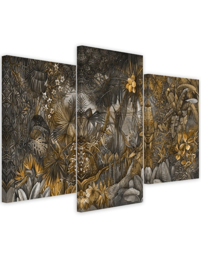 Leinwandbild - Tiefer Dschungel | Feeby