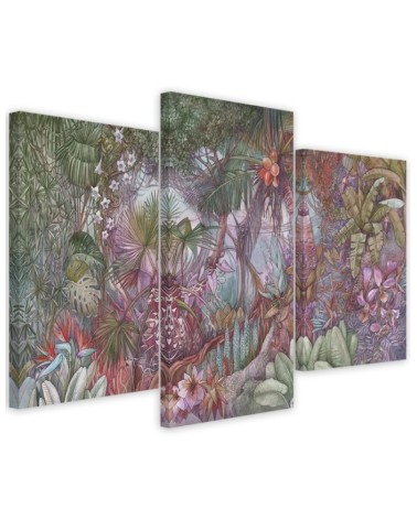 Canvas print for living room canvas - Deep jungle | FEEBY