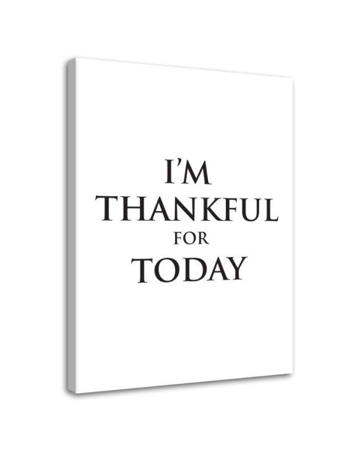 Leinwandbild - Motivierende Dankbarkeit | Feeby