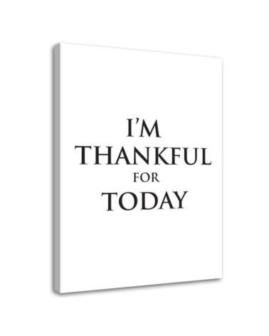 Leinwandbild - Motivierende Dankbarkeit | Feeby