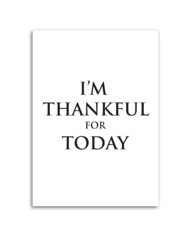 Leinwandbild - Motivierende Dankbarkeit | Feeby