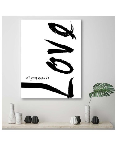 Modernes Wandbild - Weiße Liebe | Feeby