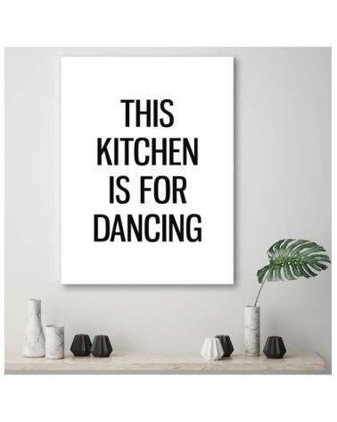 Leinwanddruck - Küche tanzen | Feeby