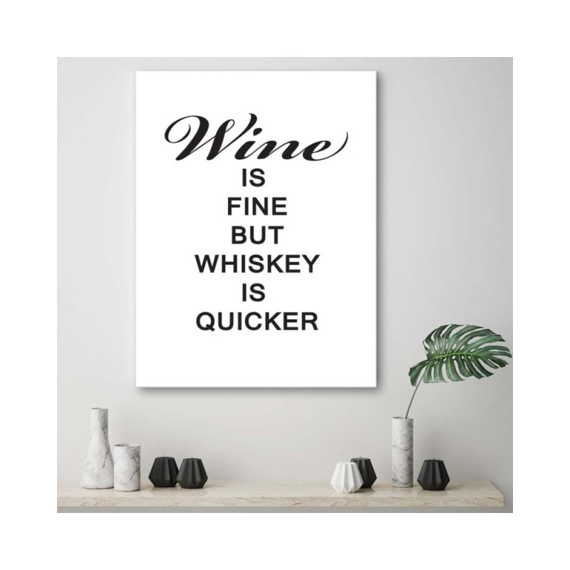 Bild auf Leinwand - Wein und Whiskey | Feeby