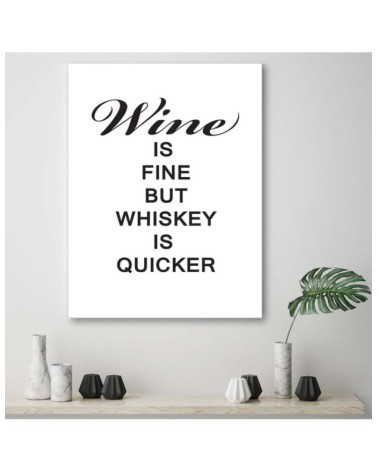 Bild auf Leinwand - Wein und Whiskey | Feeby