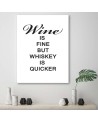 Wino i whiskey - Nowoczesny obraz do kuchni | FEEBY