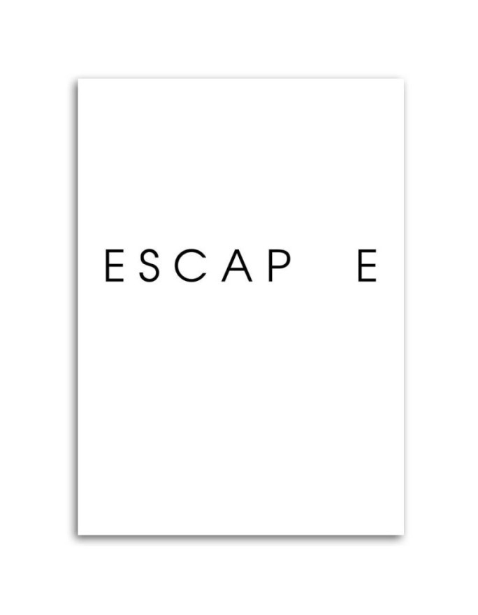 Escape Nowoczesny obraz do sypialni | FEEBY