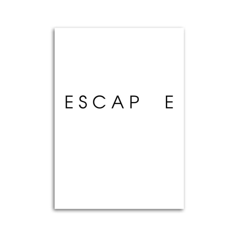 Leinwanddruck - Flucht | Feeby