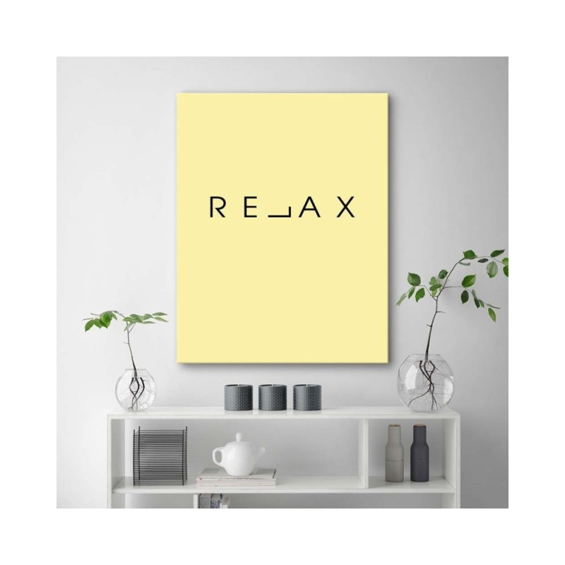 Leinwandbild - Entspannen Sie sich | Feeby