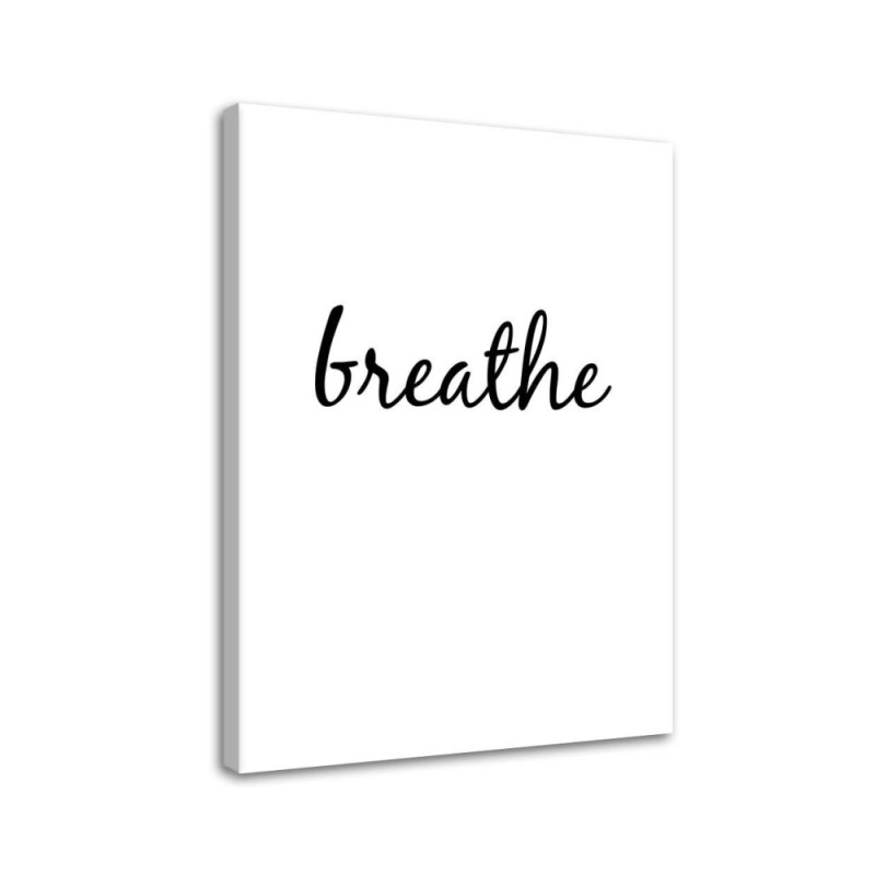 Bild auf Leinwand - Atmen | Feeby