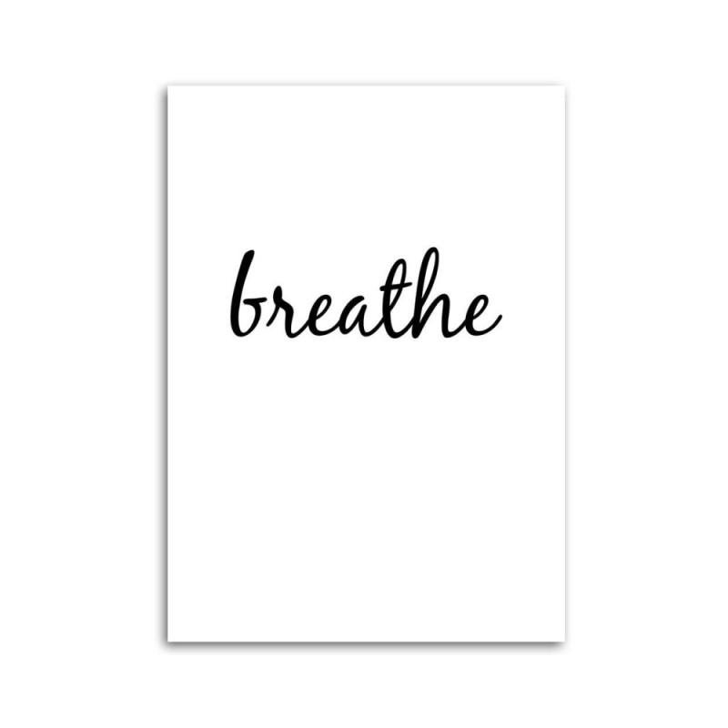 Bild auf Leinwand - Atmen | Feeby