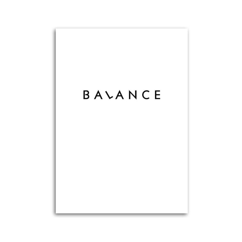 Leinwandbild modern - Bilanz | Feeby