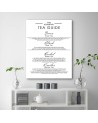 Przewodnik po herbacie typografia - Obraz z napisami | FEEBY