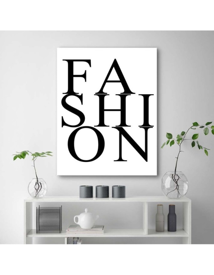 Napis Fashion Obraz do salonu canvas | FEEBY