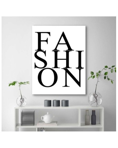 Leinwandbild - Mode-Schriftzüge | Feeby