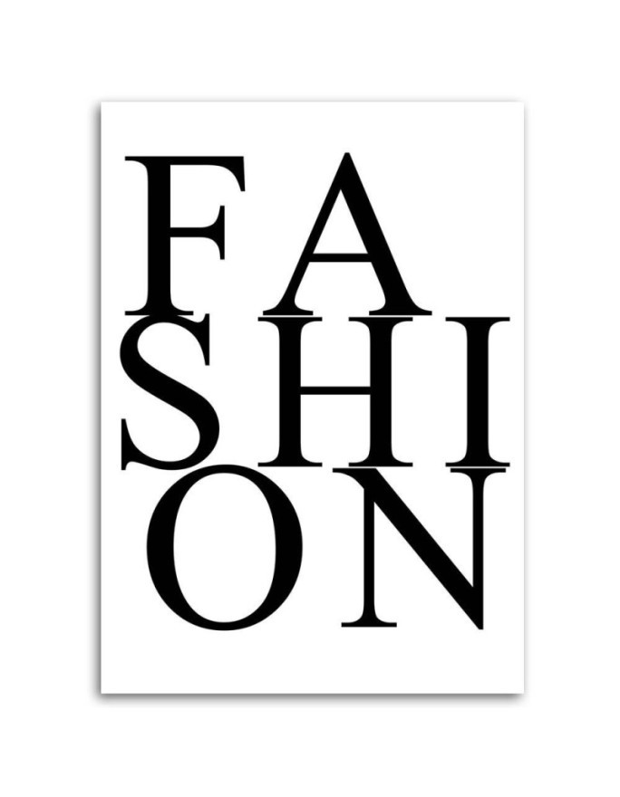 Napis Fashion Obraz do salonu canvas | FEEBY
