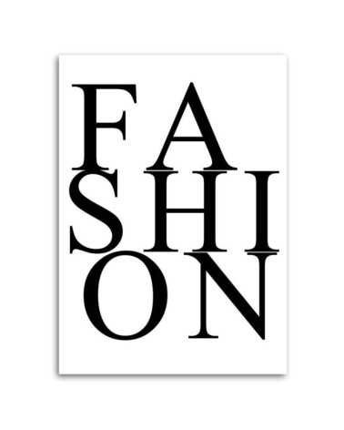 Leinwandbild - Mode-Schriftzüge | Feeby