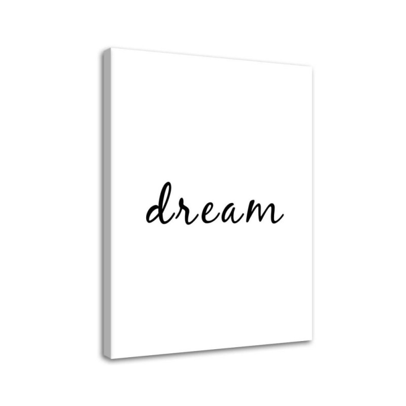 typografia Dream Nowoczesny obraz ścienny | FEEBY