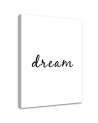 typografia Dream Nowoczesny obraz ścienny | FEEBY