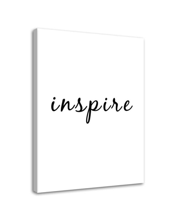 Modernes Wandbild - Typografie Inspirieren | Feeby