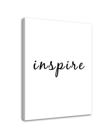 Modernes Wandbild - Typografie Inspirieren | Feeby