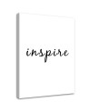 typografia Inspire Nowoczesny obraz ścienny | FEEBY