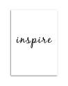 typografia Inspire Nowoczesny obraz ścienny | FEEBY