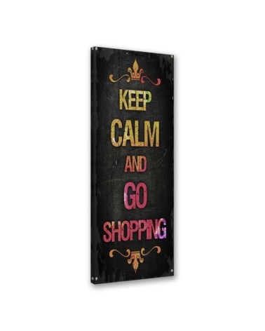 Keep calm inscription - Decorative Canvas painting for wall | FEEBY