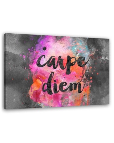 Napis carpe diem - Obraz na ścianę nowoczesny | FEEBY