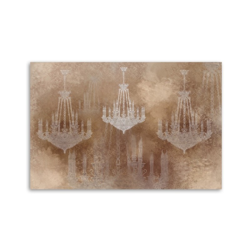 Leinwandbild - Kronleuchter | Feeby
