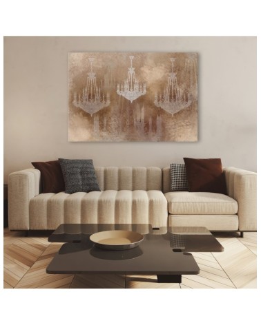 Leinwandbild - Kronleuchter | Feeby