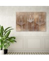 Living room wall art decoration Chandeliers | FEEBY