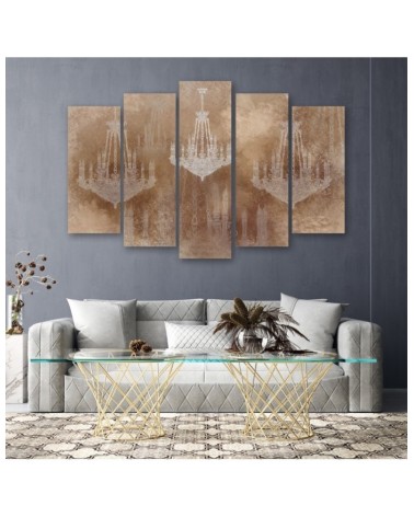 Leinwandbild - Kronleuchter | Feeby