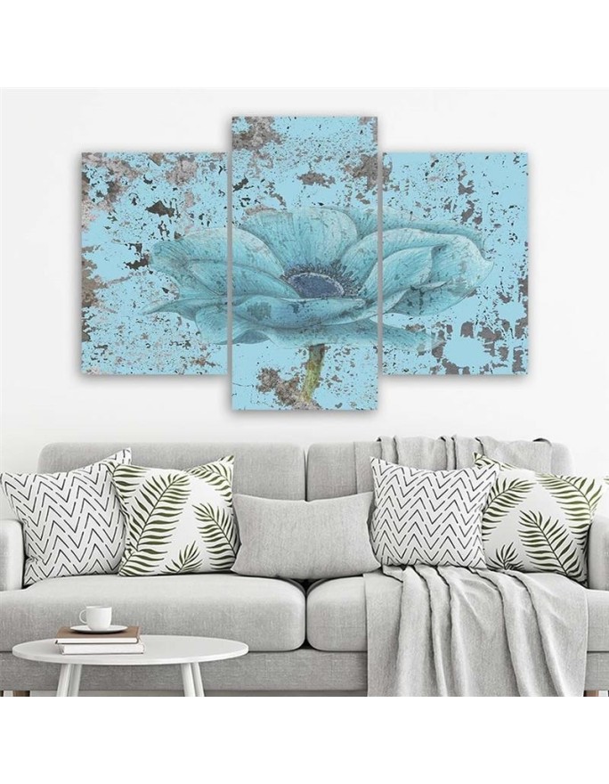 Modern retro sea flower wall painting | FEEBY