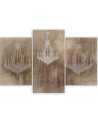 Modern wall painting Chandeliers | FEEBY