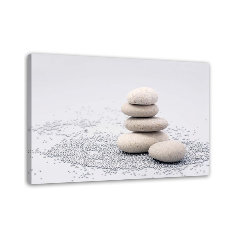 Leinwandbild - Zen-Steine Spa | Feeby