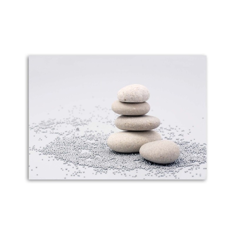 Leinwandbild - Zen-Steine Spa | Feeby
