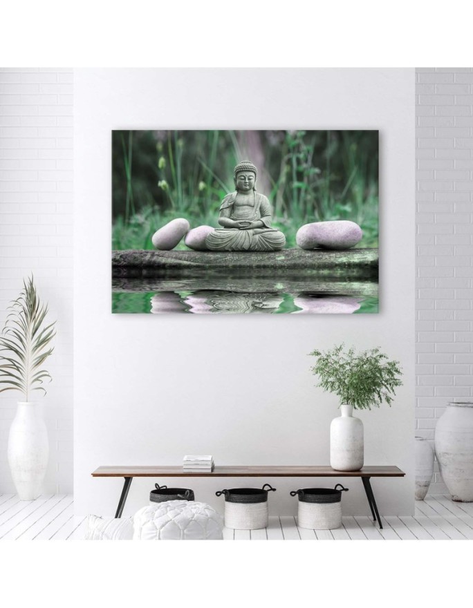 Obraz do łazienki Budda nad wodą | FEEBY