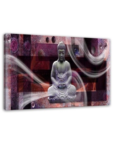 Modernes Wandbild - Der moderne Buddha | Feeby