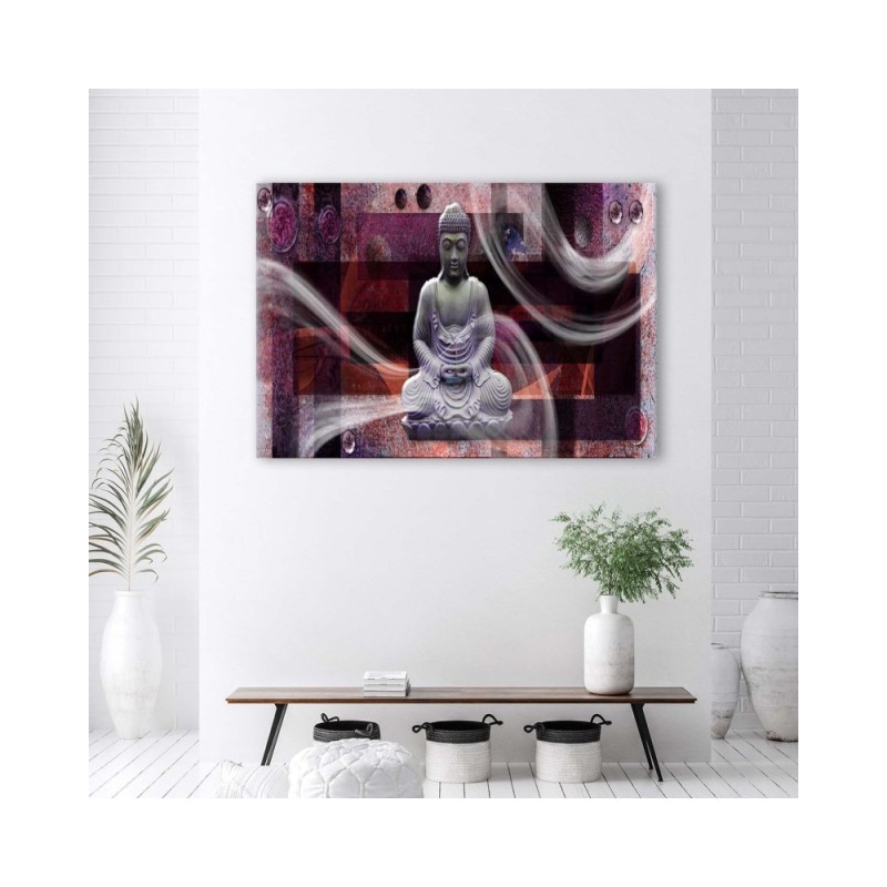 Modernes Wandbild - Der moderne Buddha | Feeby