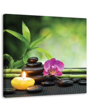 Wall art painting for living room Relaxing zen composition | FEEBY