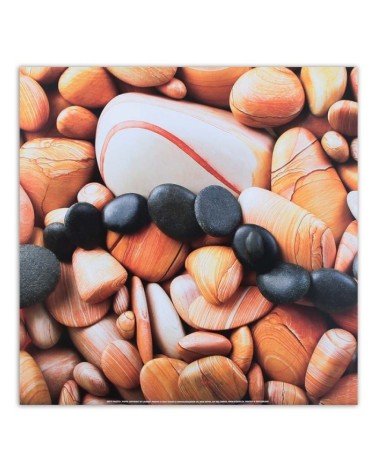 Leinwandbild - Farbige Steine aus der Nähe | Feeby