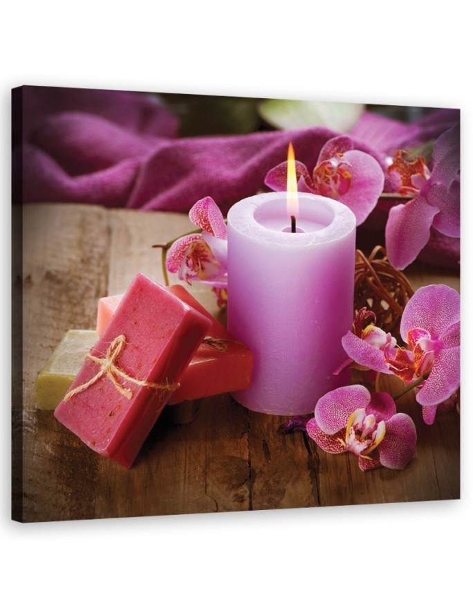 Bild auf Leinwand - Abstraktionen - Violett | Feeby