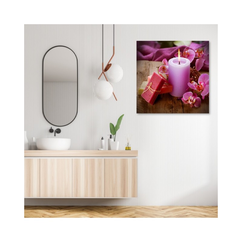 Bild auf Leinwand - Abstraktionen - Violett | Feeby