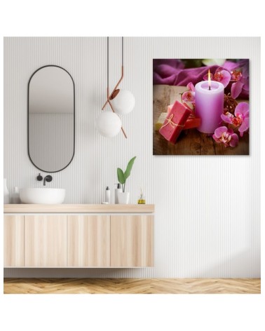 Bild auf Leinwand - Abstraktionen - Violett | Feeby