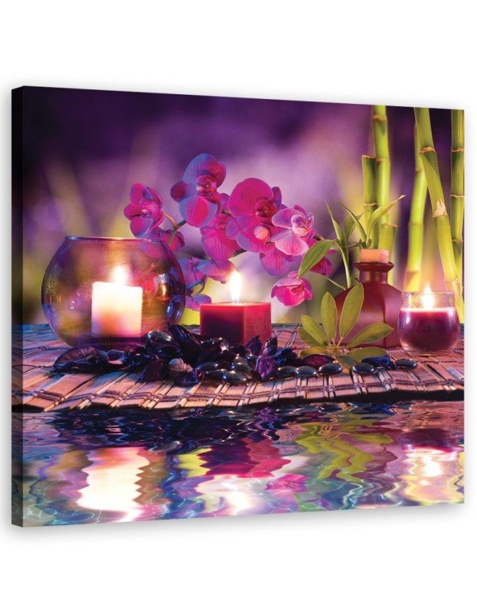 Leinwanddruck - Abstraktionen - Violett | Feeby