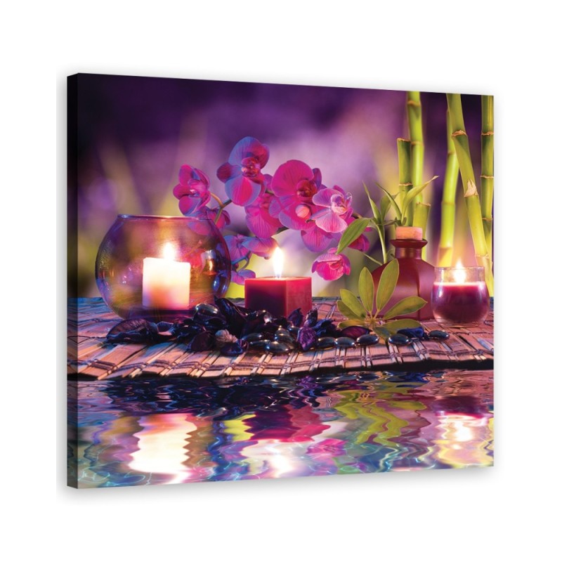 Leinwanddruck - Abstraktionen - Violett | Feeby